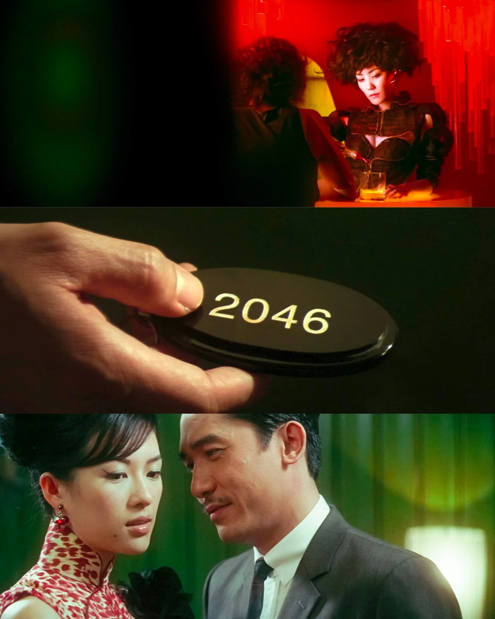 WONG KAR WAI 🇭🇰
2046 (2004)

Dans 2046, Wong Kar-wai s'attarde sur ce qui demeure quand l'amour manque au rendez-vous. Un train traverse un futur lest&eacute; de pass&eacute;, les chambres d'h&ocirc;tel se succ&egrave;dent comme des vies en suspens