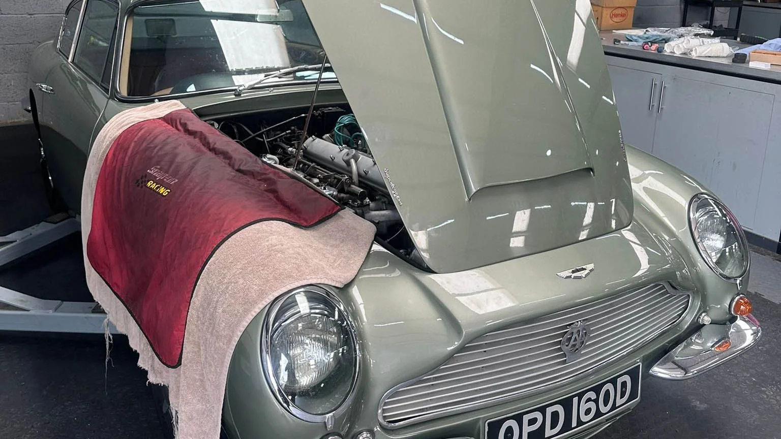 Aston Martin servicing