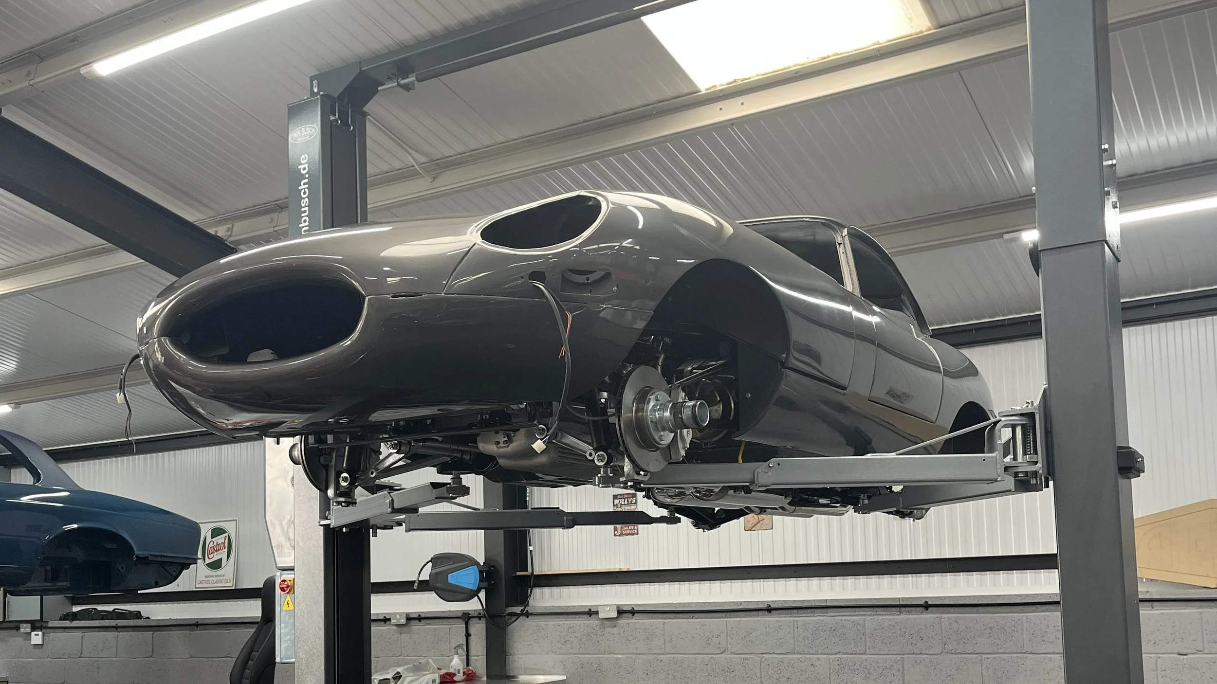 Jaguar E-type restoration