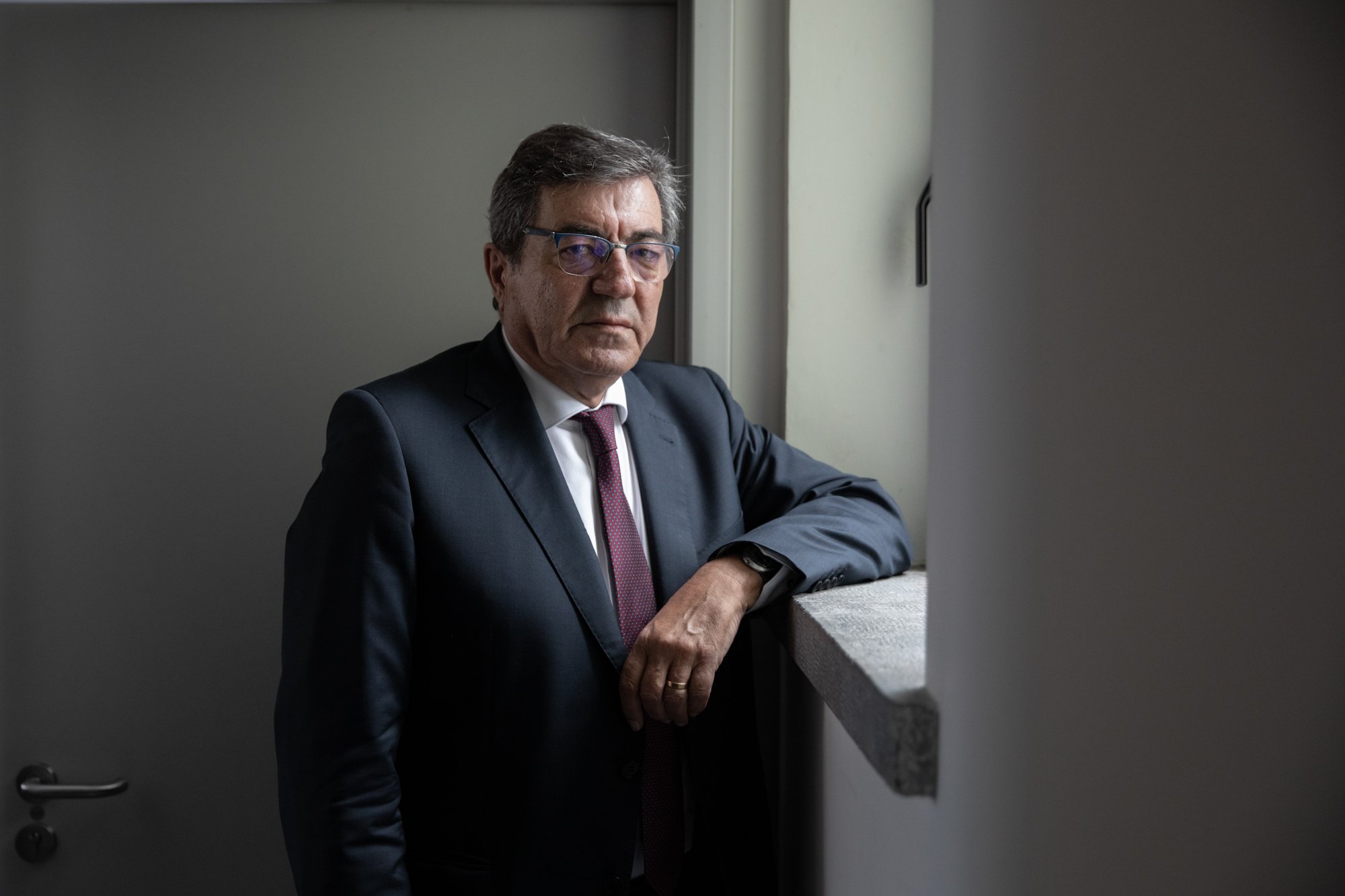  João Goulão, Director of of SICAD, a branch of the Health Ministry in charge of the country's drug decriminalization policies, poses for a portrait in Lisbon. 30th October 2023 