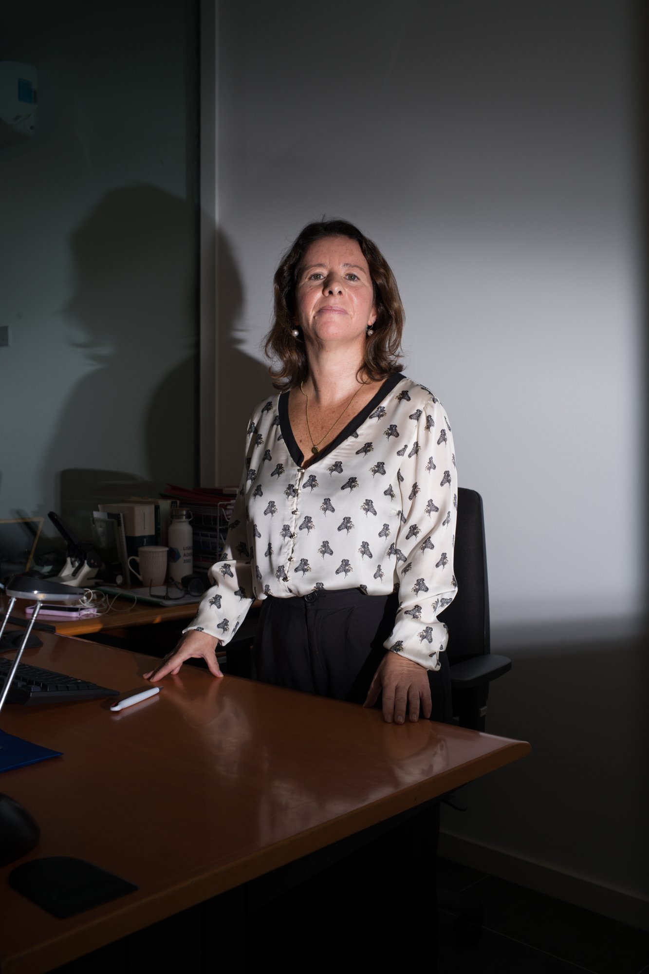  A lawyer, working for Lisbon's Dissuasion Comission, poses for a portrait at her office in Praça de Espanha, Lisbon, Portugal. 27th of October 2023 