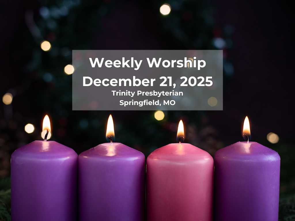 Worship for December 21, 2025