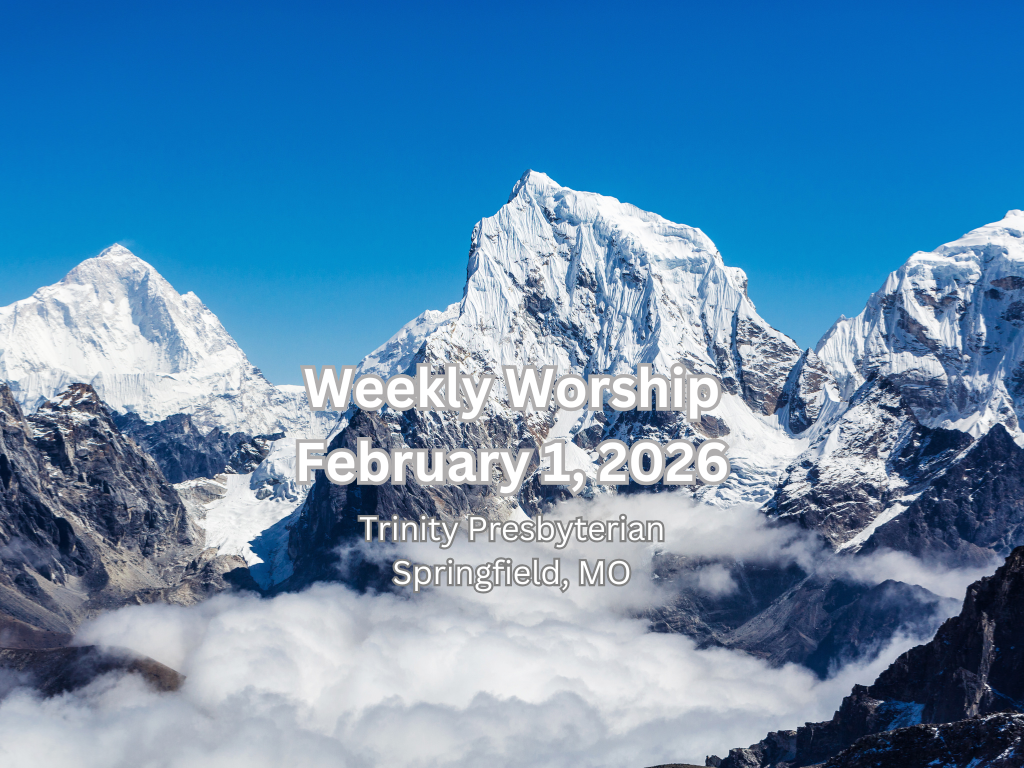 Worship for February 1, 2026