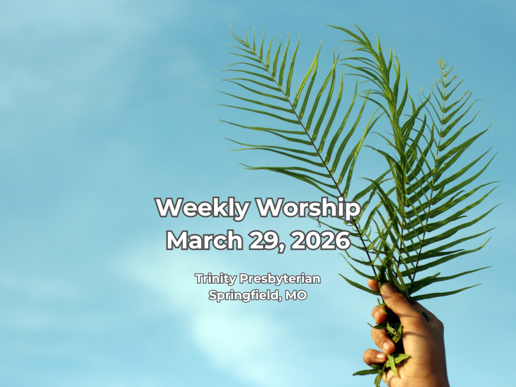Worship for March 29, 2026