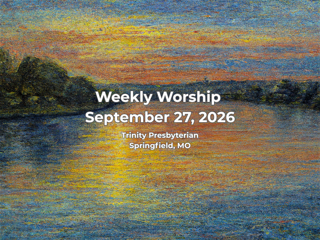Worship for September 27, 2026
