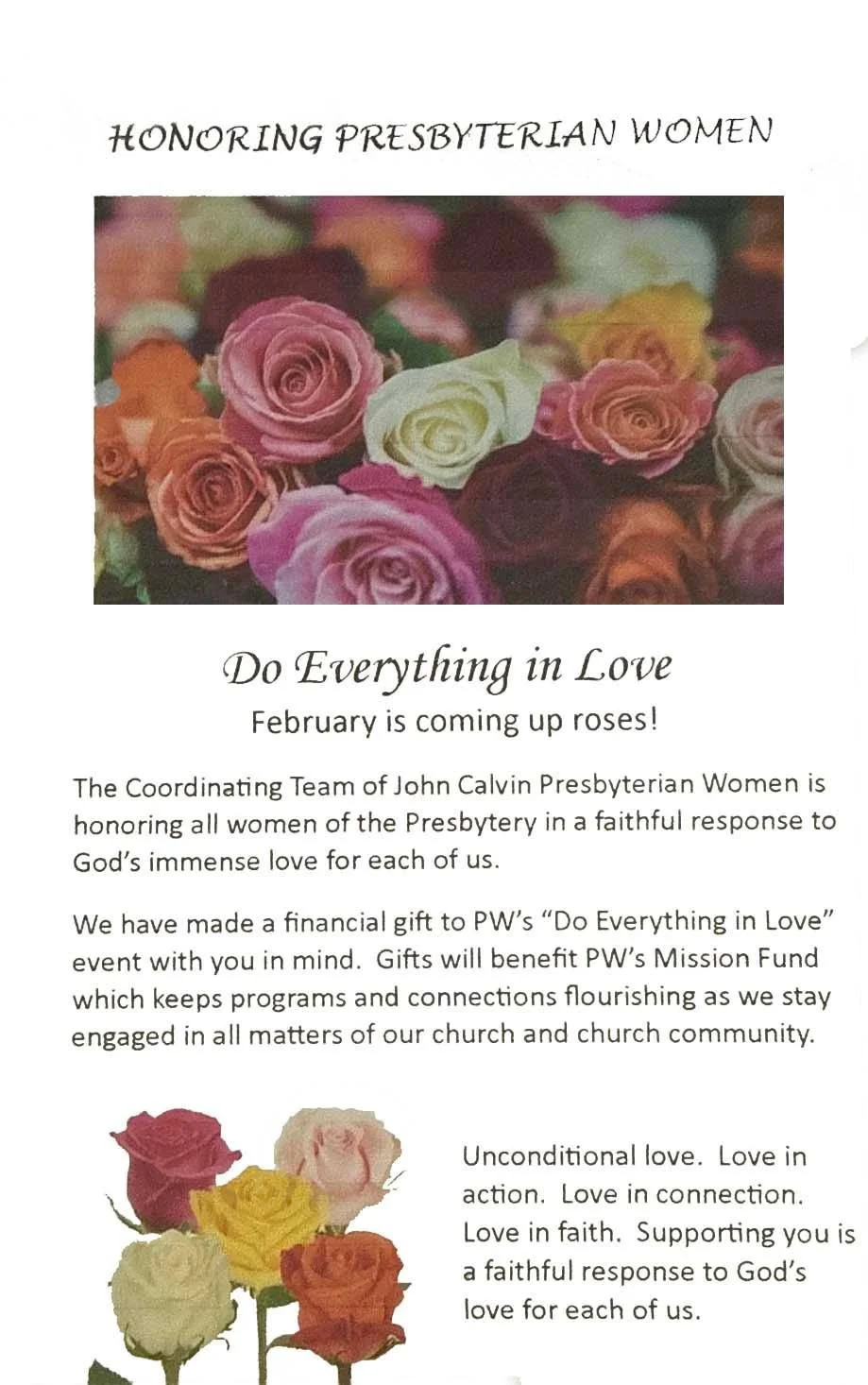 Trinity Newsletter for February 19, 2026 — Trinity Presbyterian Church