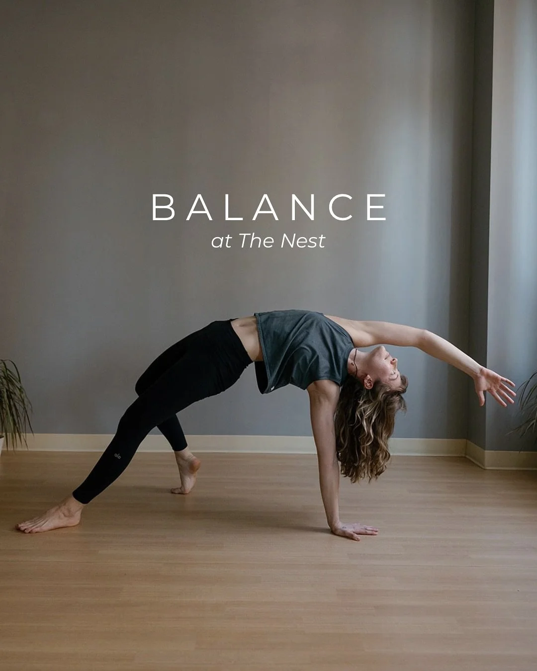 BALANCE at The Nest ✨

Blend the best of active and restorative yoga to create harmony in your practice. These classes help you find equilibrium between effort and ease, movement and stillness.