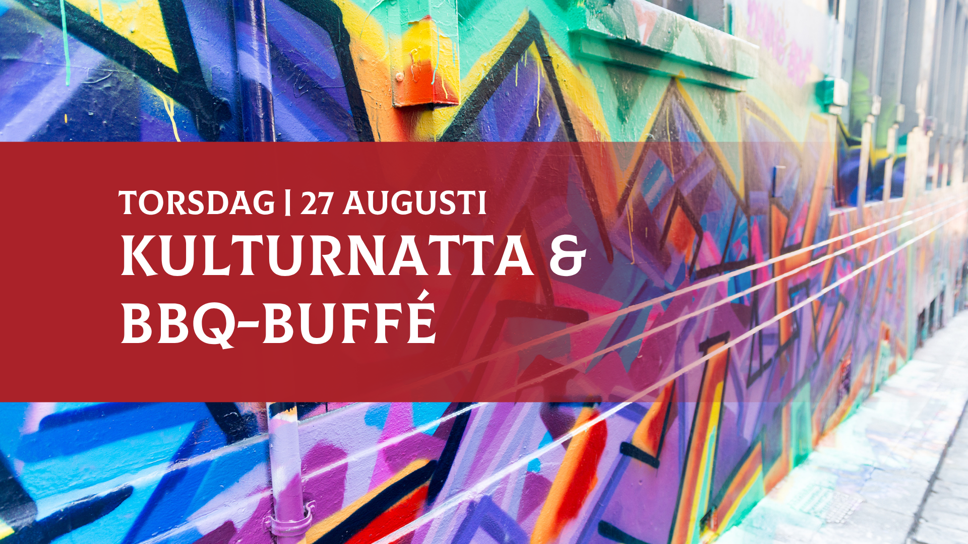 Kulturnatta &amp; BBQ-buffé