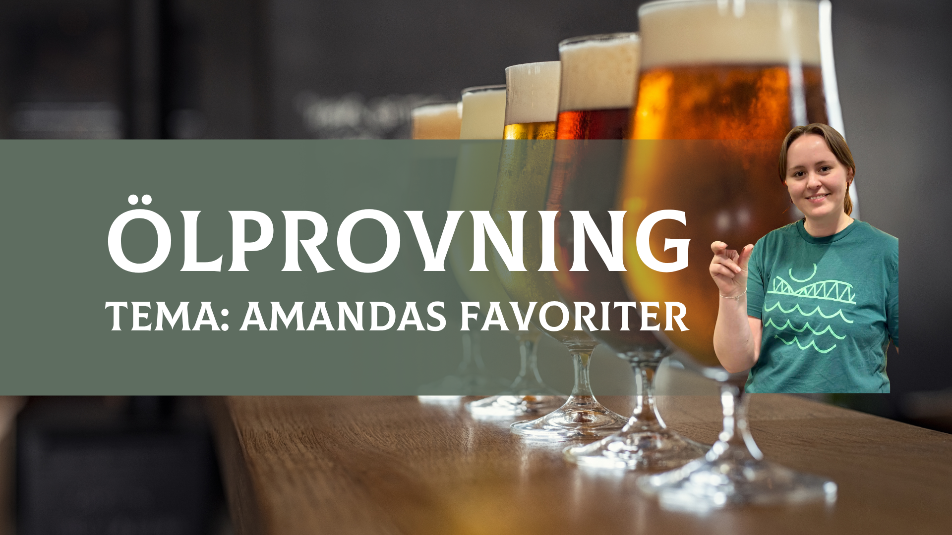 ölprovning med amanda