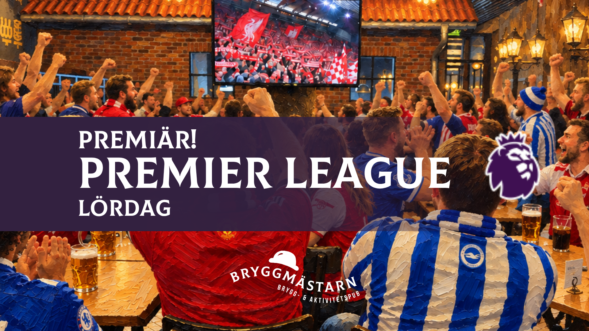 Premiär! Premier leauge helg!