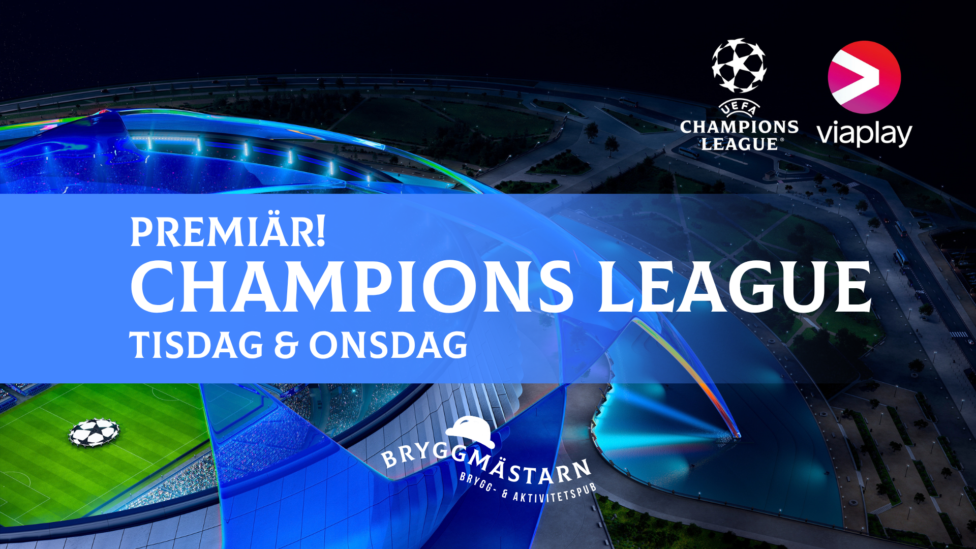 Premiär! champions leauge helg!
