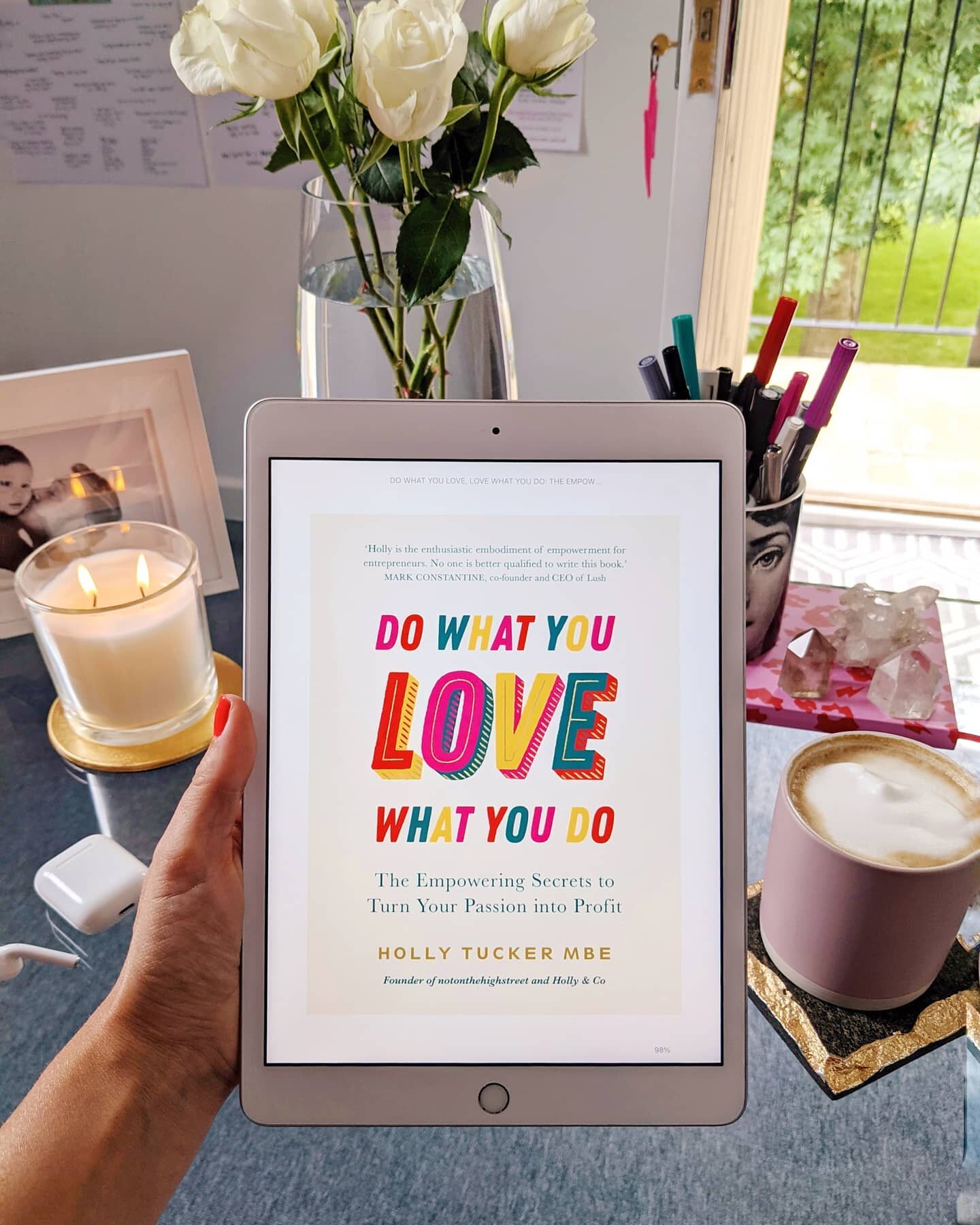 Do you ever have those moments when you read something and it feels like it was written just for you? 
Well I dusted off my Audible account for the first time this year 🕸️ and made decent use of the nursery run and general getting ready in the morn