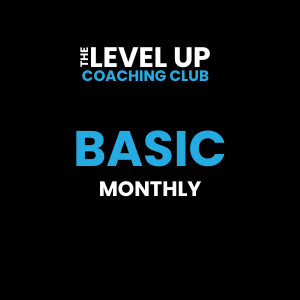 LevelUp Coaching Club - Basic Monthly