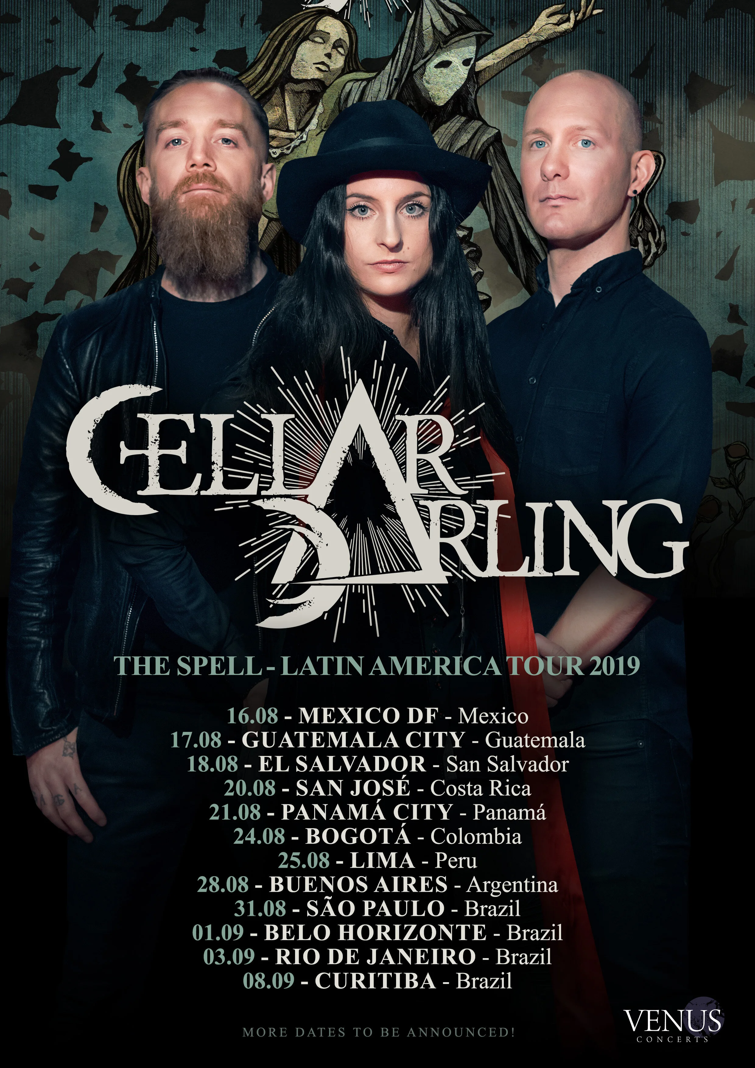 Latin American headline tour update