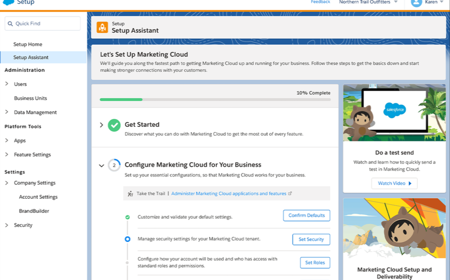 B2C Marketing Setup and Onboarding (Copy)