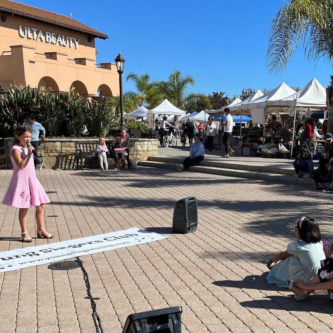 Come on down! The talented Young Singers Club will be performing in the Camino Real Marketplace food court plaza during Farmer's Market this Sunday, March 10 from 12 - 2 pm 🎤🎼🤩‼️

See our calendar of events https://www.caminorealmarketplace.net/ha