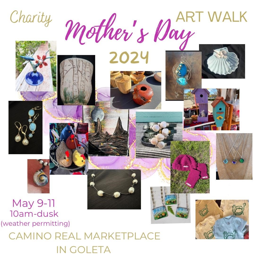 Don't miss unique gifts for Mom❣️ Starting this Thursday through the weekend at Camino Real Marketplace 10 am to dusk 🌞🌷🪻🌹🌻💐