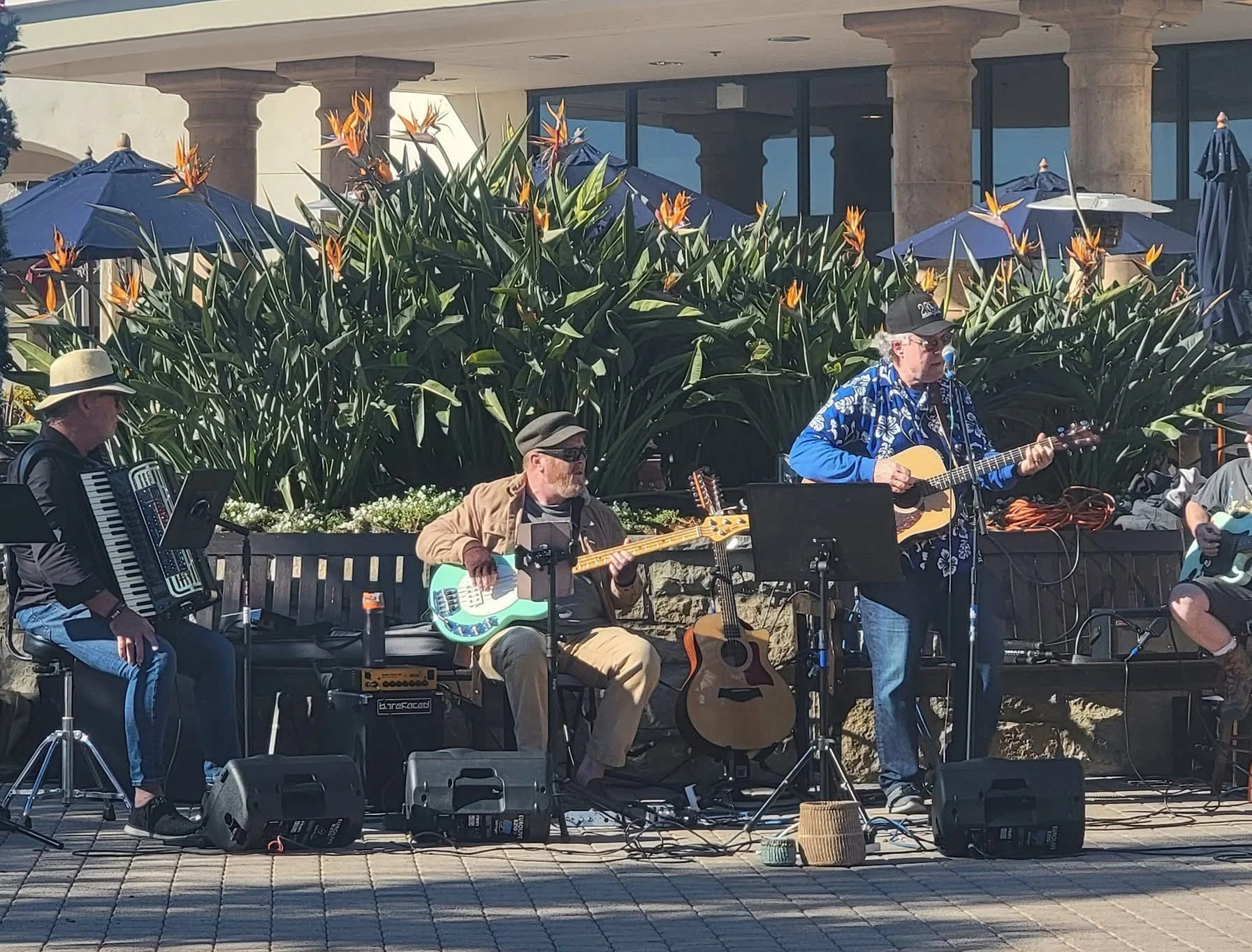 Minor Transgressions will play this Sunday 8/31/25 at the Camino Real Marketplace Farmer's Market from 11 pm to 1 pm! 🤩🎶😎🎶

Minor Transgressions is a local band of friends performing favorites with guitars and accordion. Mostly folk, pop, and roc