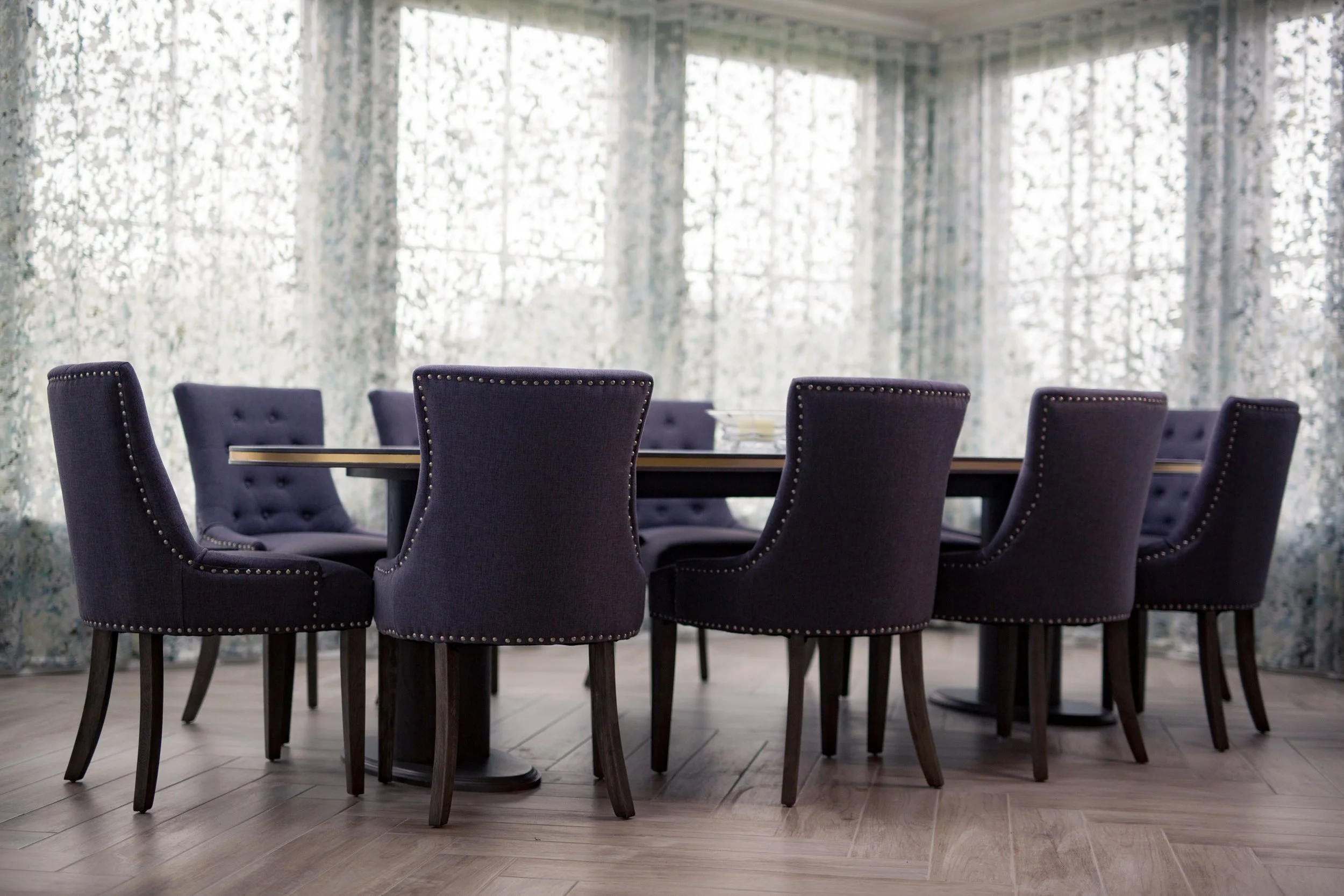 Completed luxury home interior designed by Darren Morgan Design.
