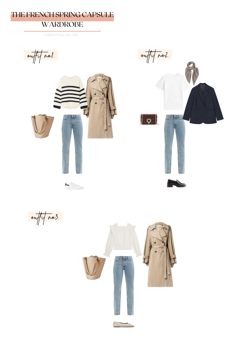 How To Build A Spring Capsule Wardrobe The French Way — Dorottya Ilyes
