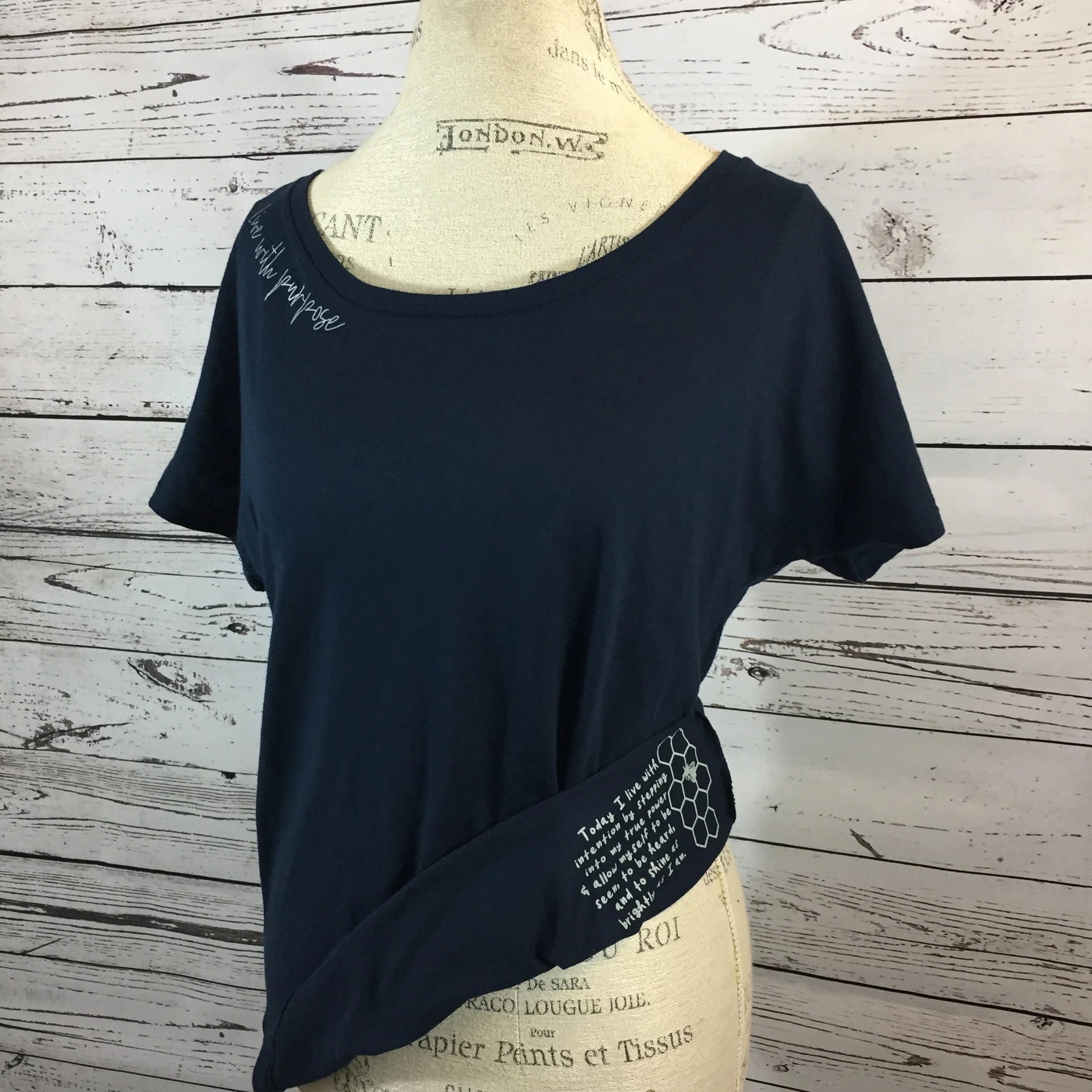 Front View with Inside Message Showing