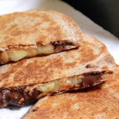 Peanut Butter Banana Quesadillas — Munchkin Fun At Home