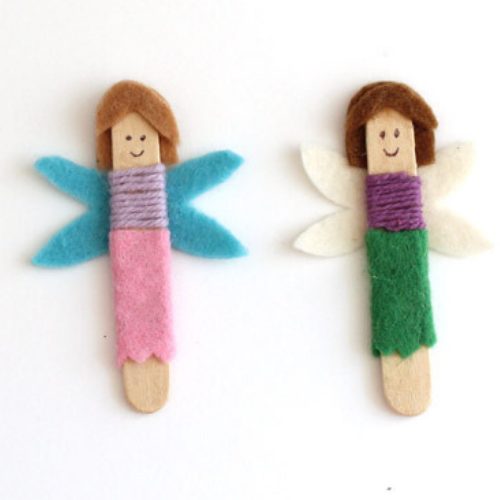 Craft Stick Fairies — Munchkin Fun At Home