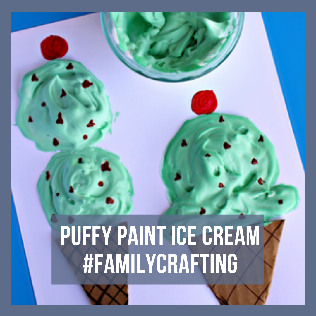 Puffy Paint Ice Cream - The Best Ideas for Kids
