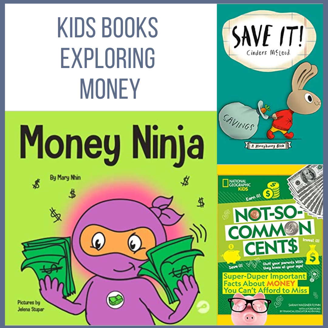 4 Kids Books Exploring Money
