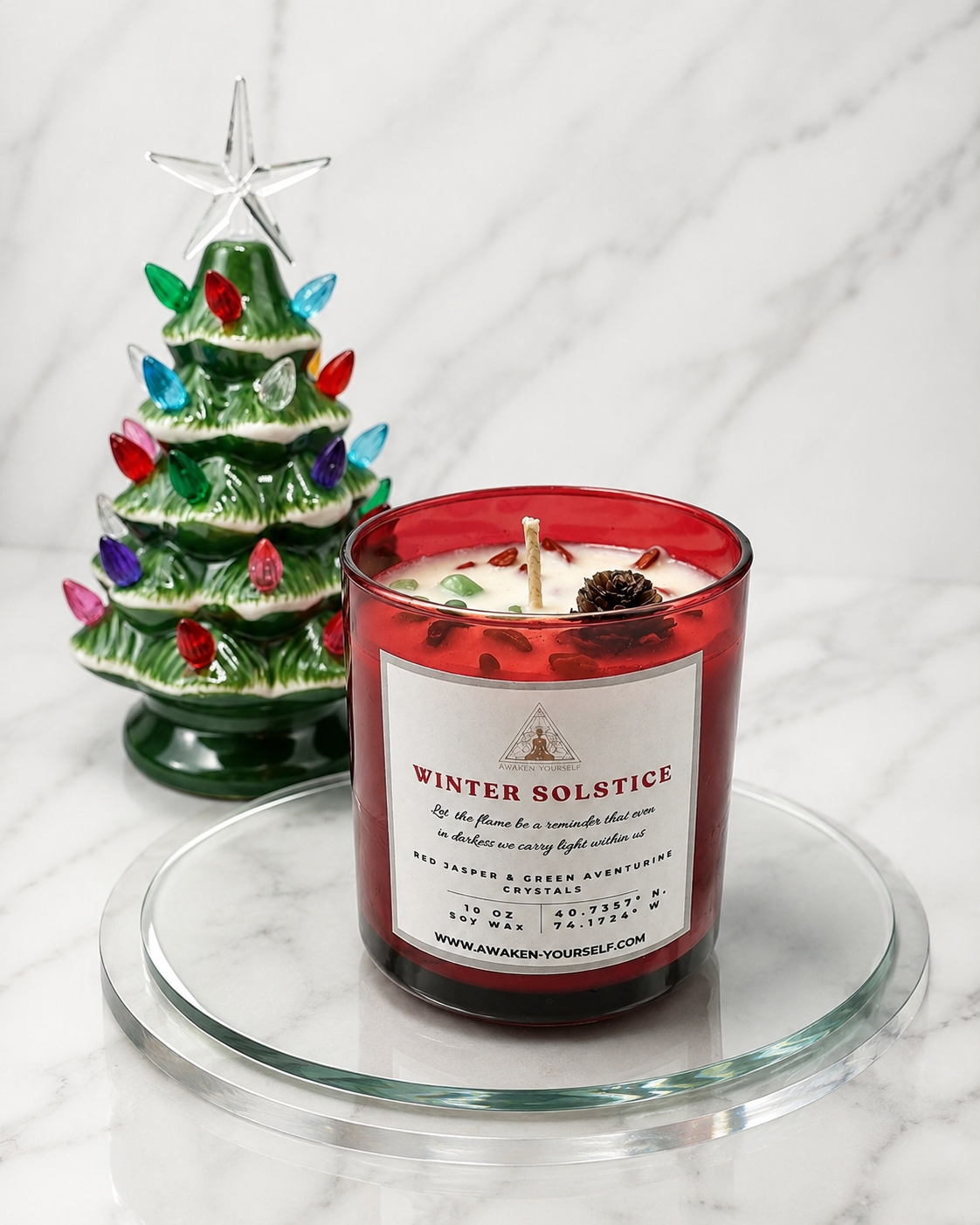 Winter Solstice Candle