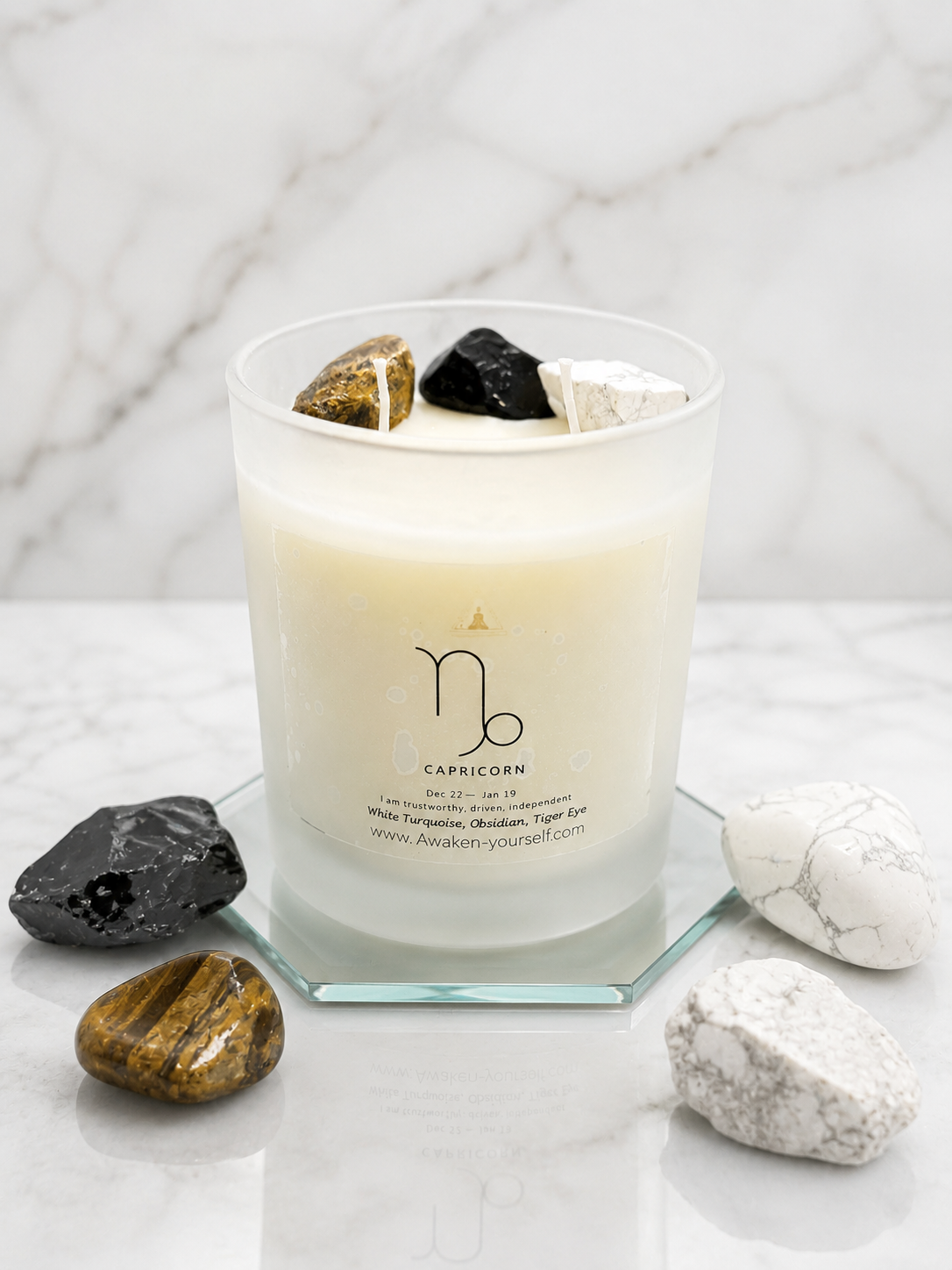 Capricorn Zodiac Candle