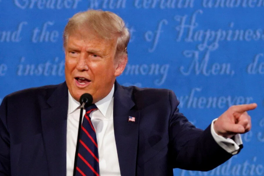 Trump deflects debate question about whether he condemns white supremacists