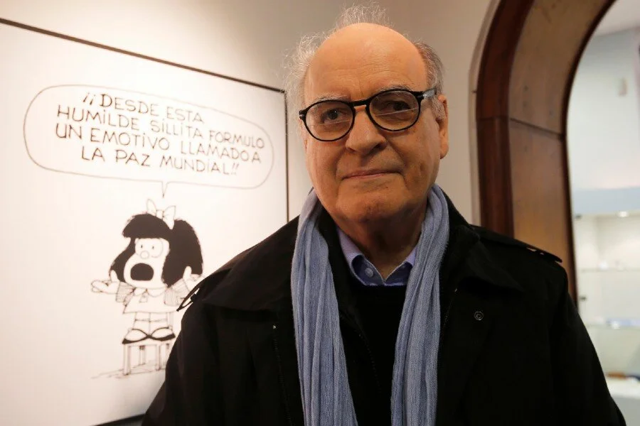 Quino, Mafalda's father, dies