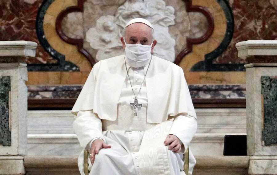Gay people should be protected by civil union laws: Pope Francis