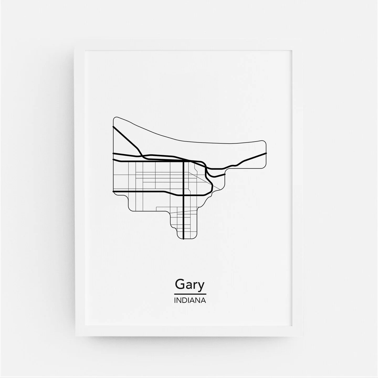 Gary Indiana City Map — ThisCityMaps