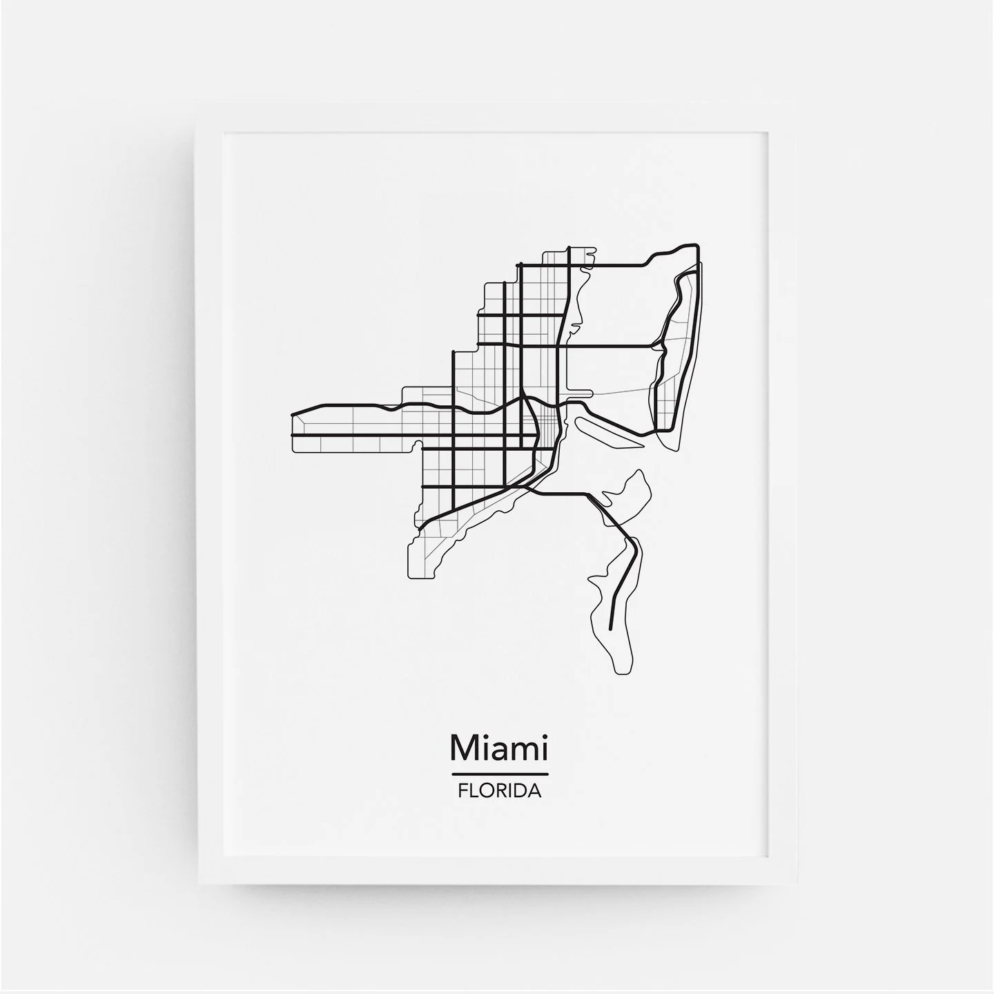 Miami Florida City Map — ThisCityMaps