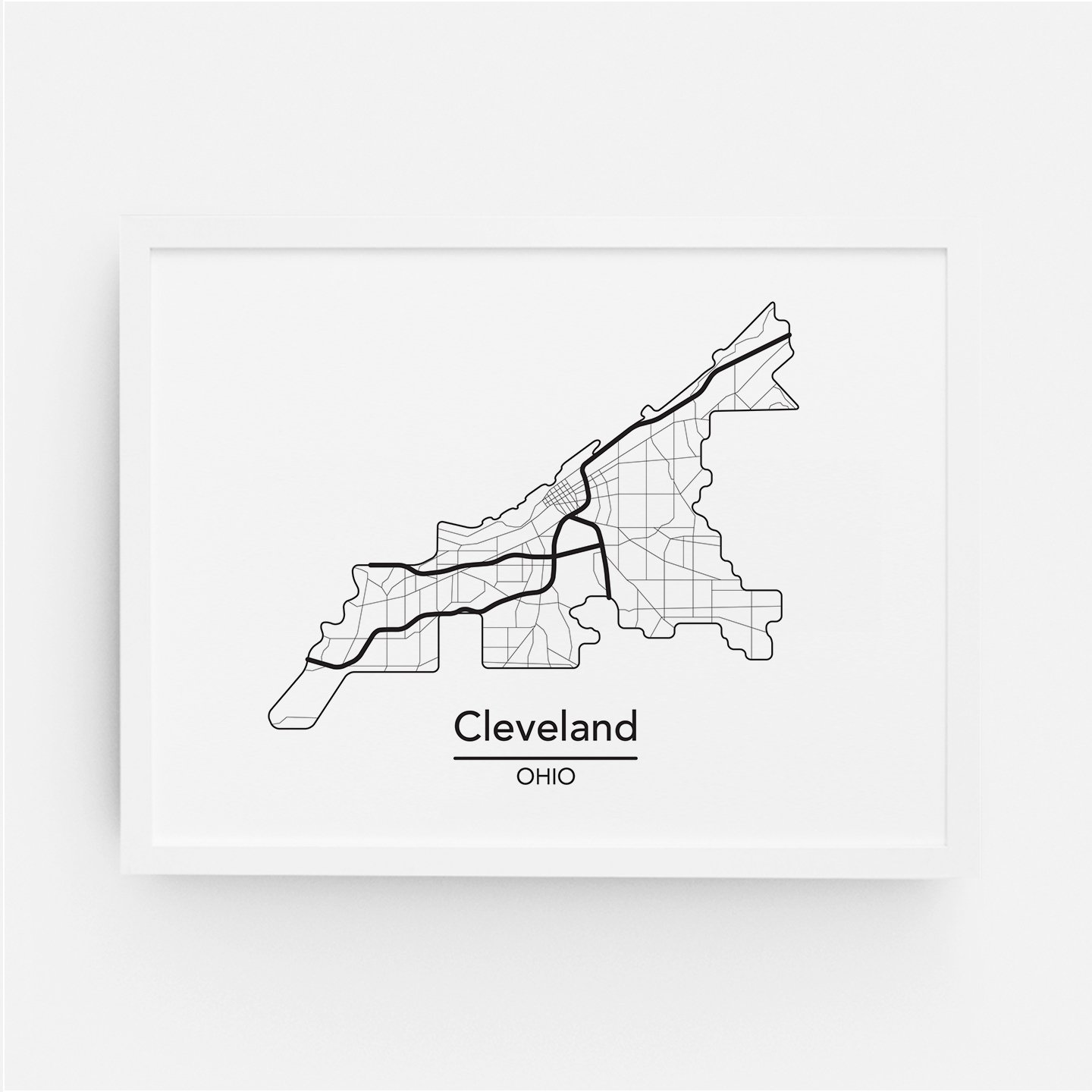 Cleveland Ohio City Map — ThisCityMaps