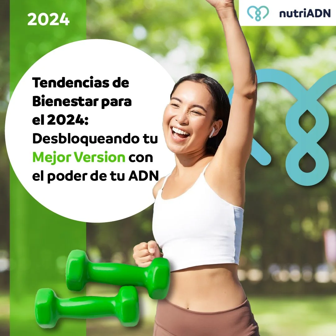 Tendencias de Bienestar para el 2024: Desbloqueando tu Mejor Versión con el Poder de tu ADN