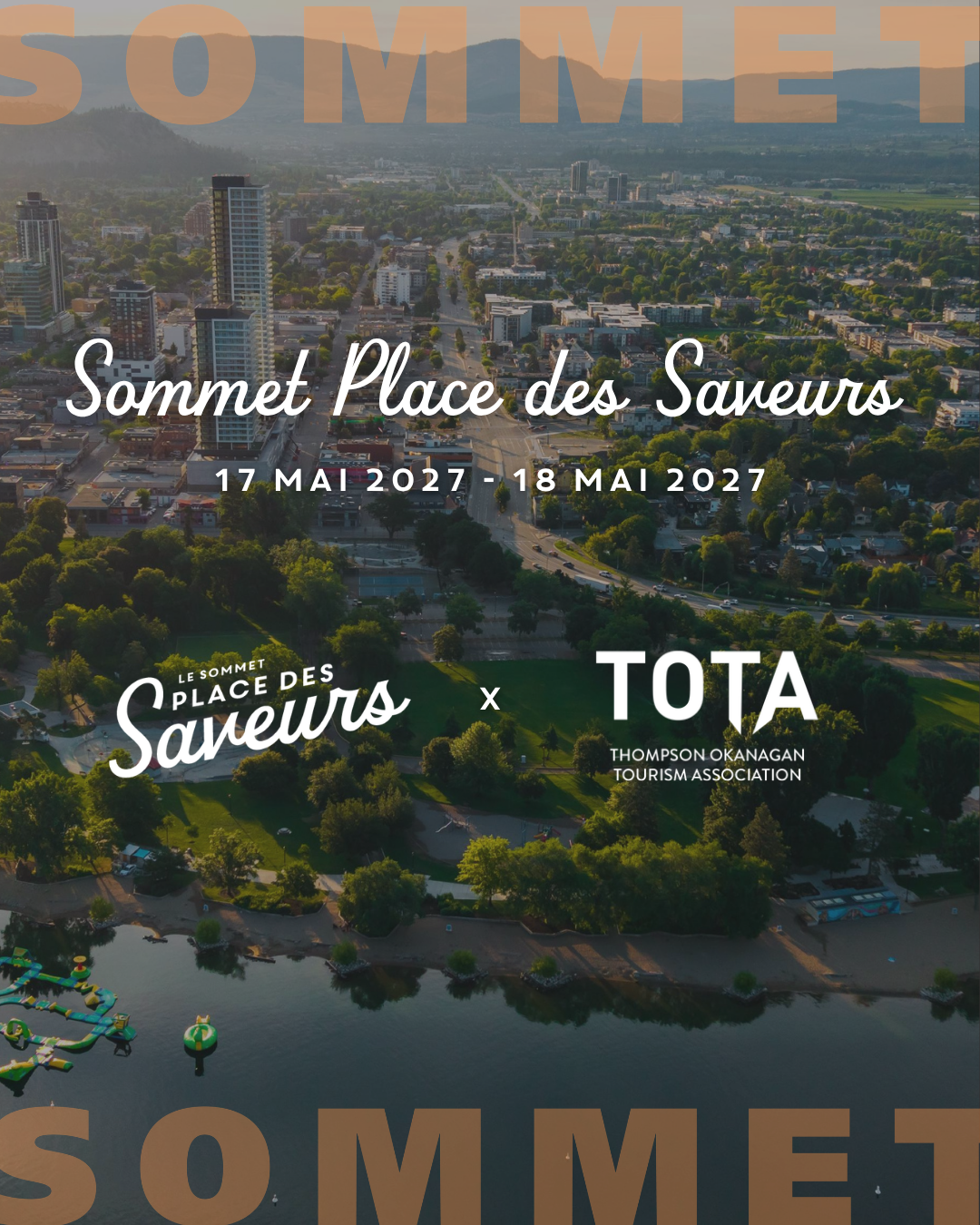 Les leaders du tourisme culinaire et de l’agrotourisme du Canada se donnent rendez-vous à Kelowna pour le sommet Place des saveurs&nbsp;2027