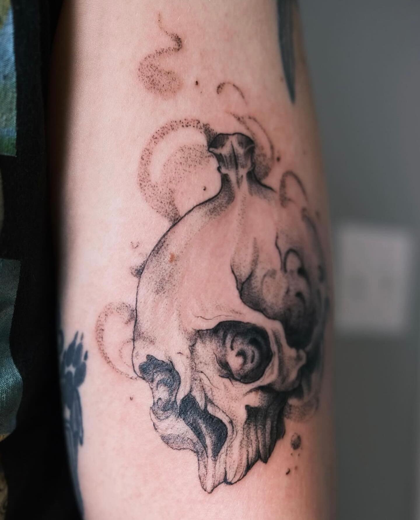 custom skull 
Artist: Reeghan 
@ren.inks 

.
.
#tattoos #tattoo #skull #skulltattoo #customtattoo #ottawa #ottawatattoo #ottawatattooartist