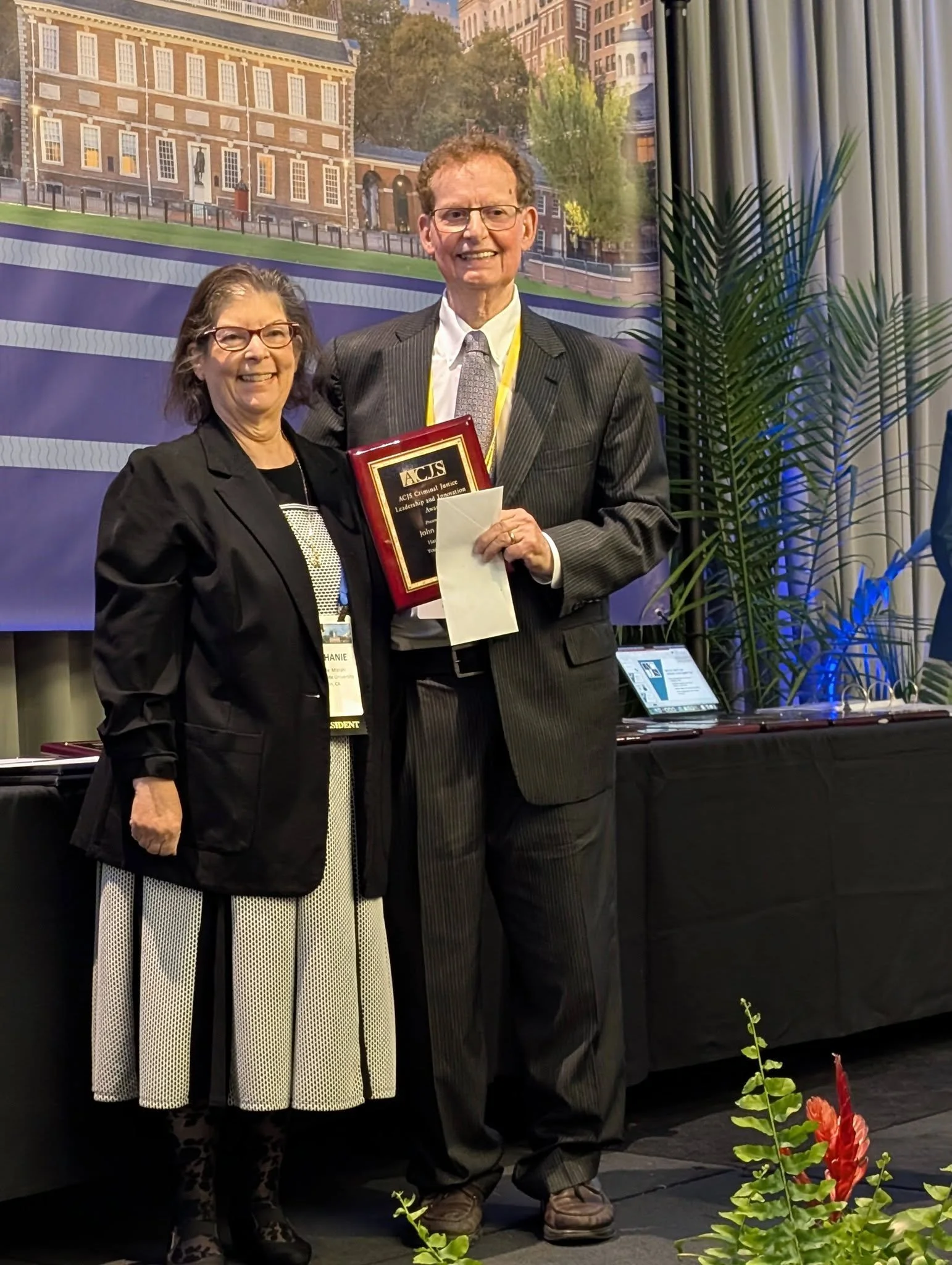 HYS CEO John Petulla Receives National ACJS Leadership Award