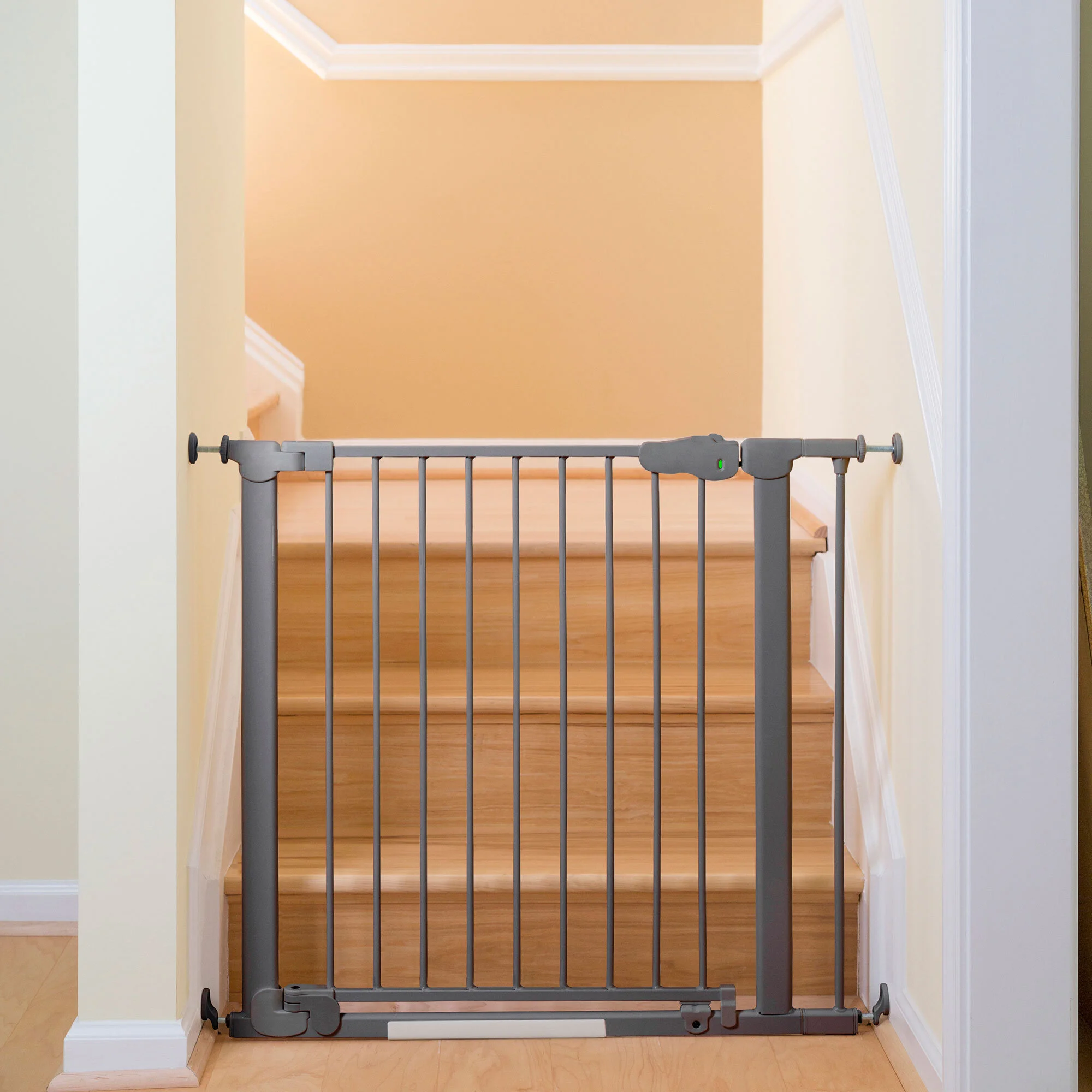 AutoClose SafeGate — Qdos Baby Gates Child Safety and Baby Proofing