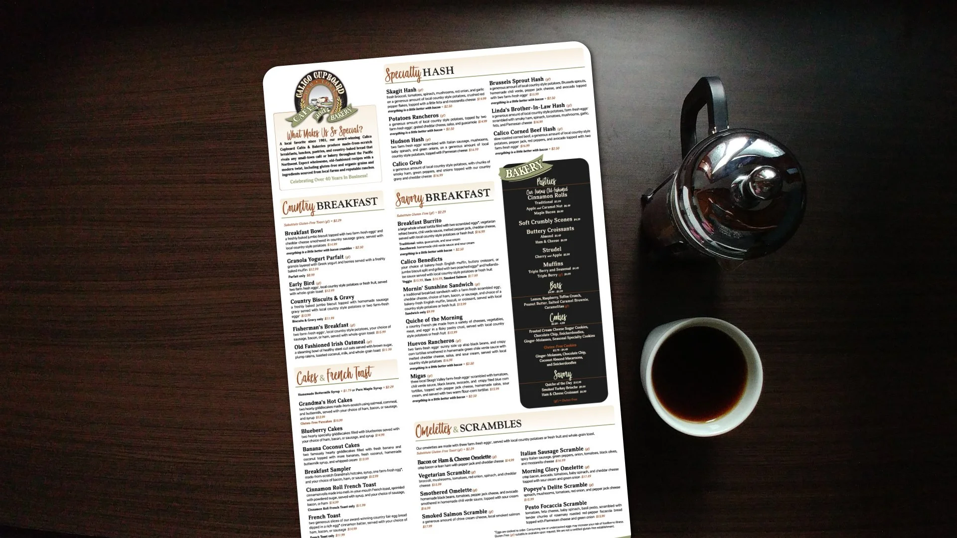 Calico Cupboard Café