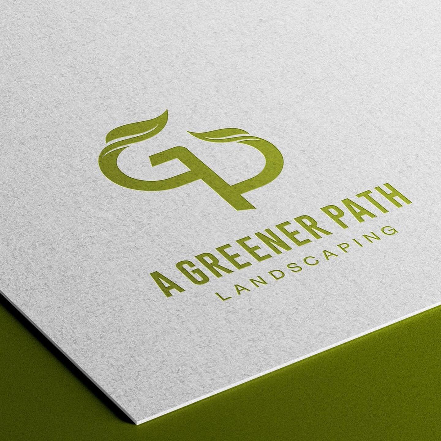 The Eco-Friendly company, A Greener Path Landscaping, came to us with their new budding business ready to get branded and launch their offerings to the neighborhood. 

The name and mission of the company caused the inspiration for the leaves to be ad