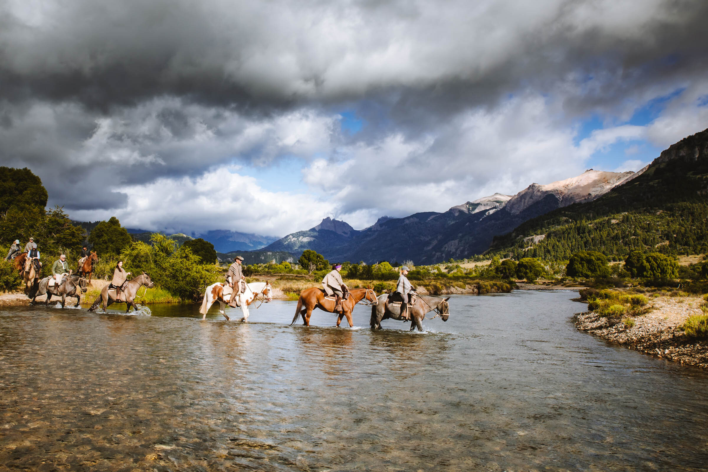  This safari is spread over seven days in a remote area of Western Argentina. The daily rides are generally unhurried and can be accomplished with basic skill levels, as the terrain precludes most sorts of equestrian acrobatics. Out here the horse is