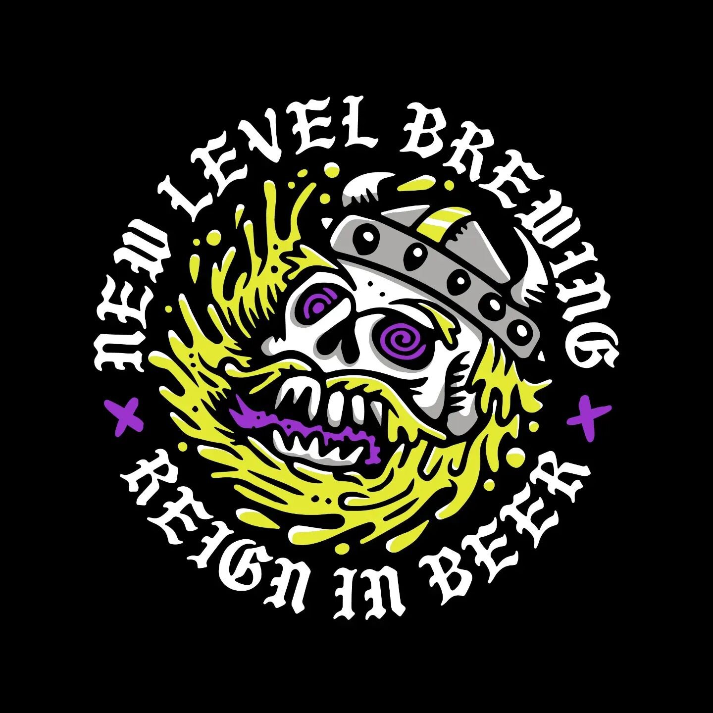 This year we're turning it up to eleven for New Level with a bunch of new artwork! First up is this updated beer-ded Viking crest - sure to pop up soon on coasters and other pieces throughout the year. Much more to come!

#illustration #badgedesign #