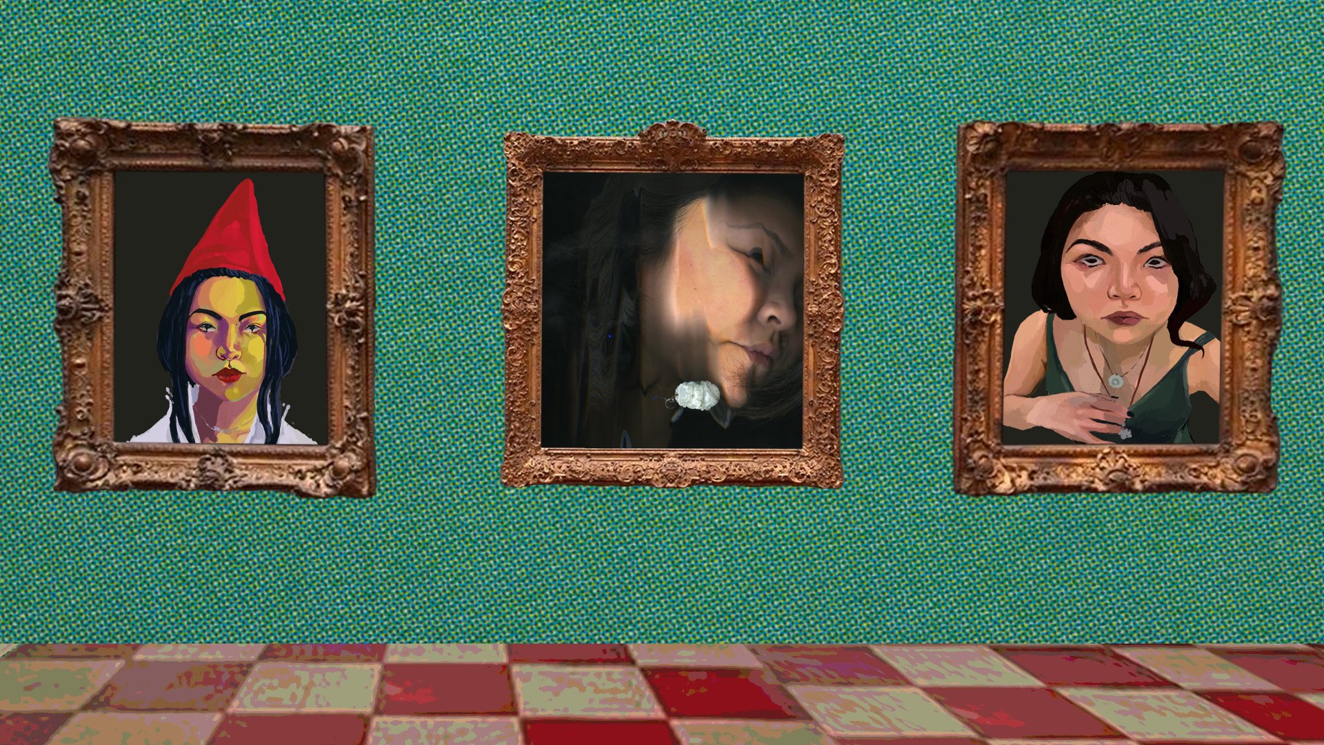 self portrait in gallery.jpg