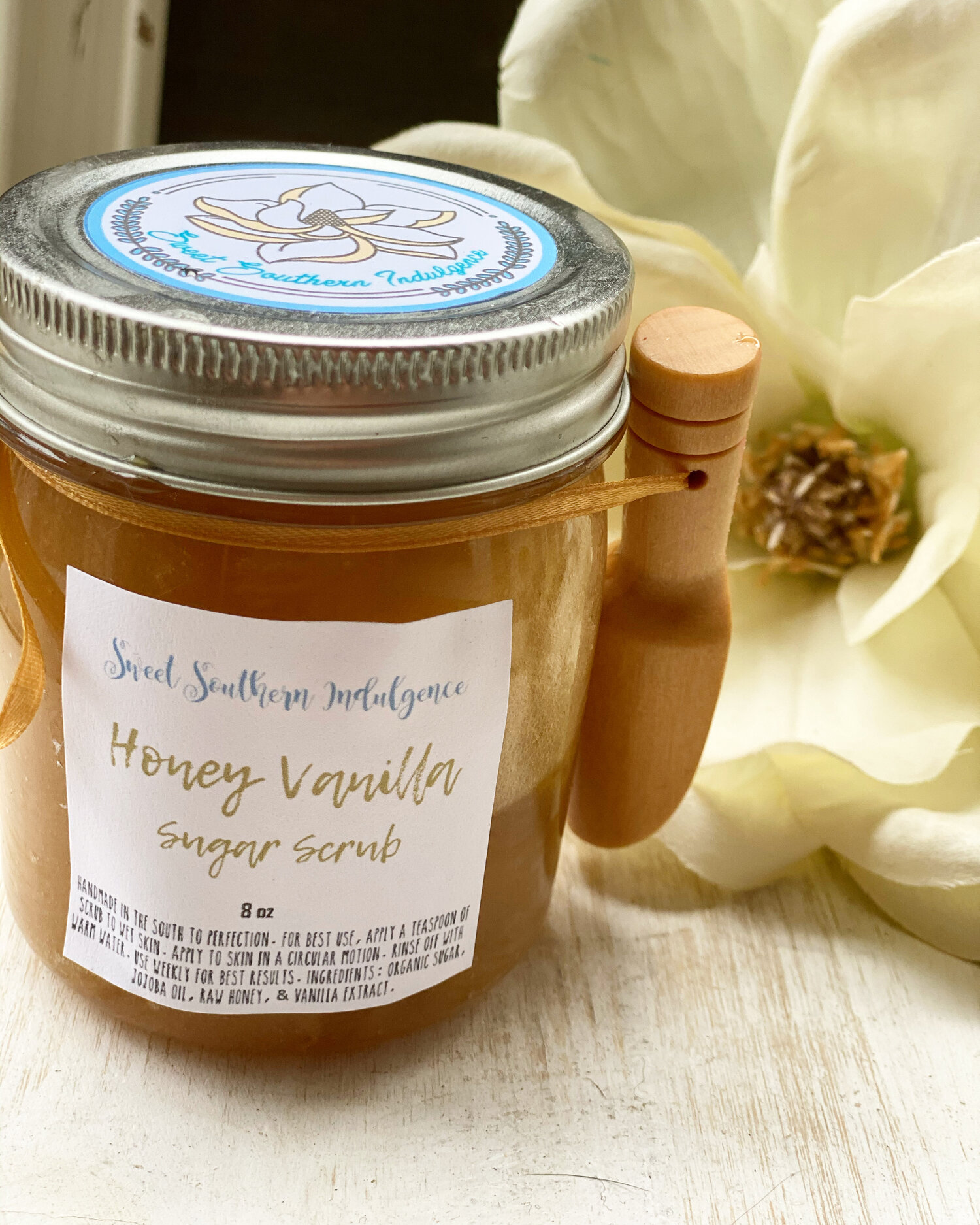 Sweet Vanilla Sugar Scrub Recipe