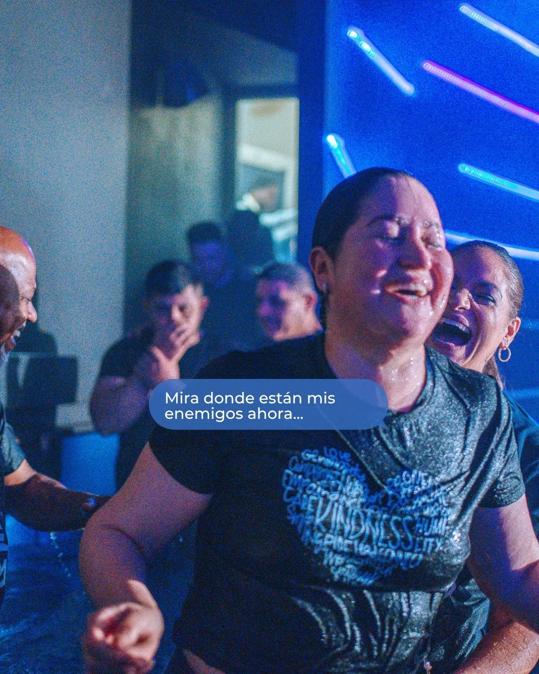 En el bautismo también se dejan atrás los enemigos, tanto externos como internos — todo aquello que se oponía a la nueva vida en Cristo. 
Regístrate hoy! Comenta BAUTISMO para mandarte el link!