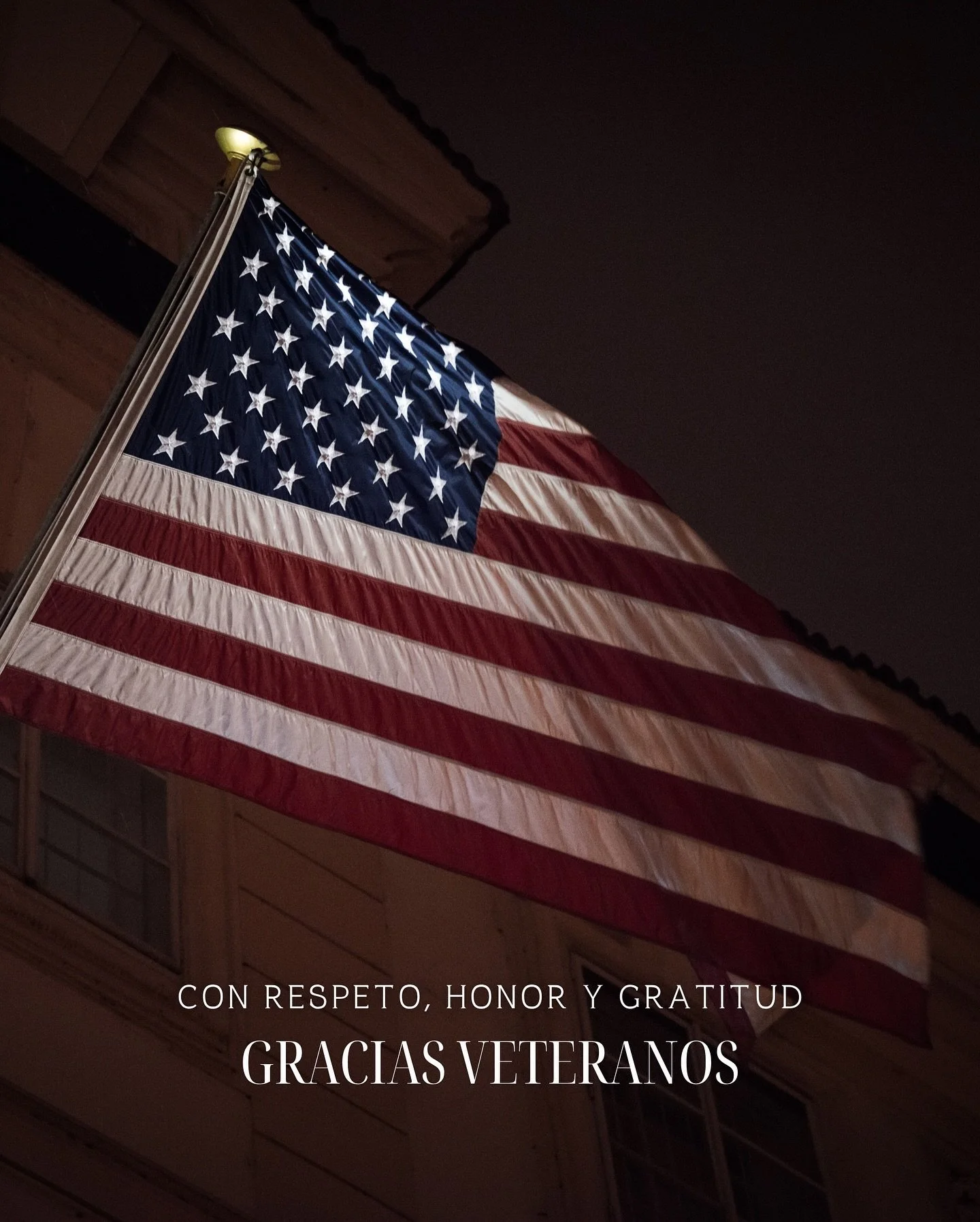 Honramos hoy y siempre a quienes sirvieron con valor y amor por nuestra naci&oacute;n. Gracias por su servicio. 🇺🇸